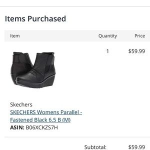 skechers parallel fastened